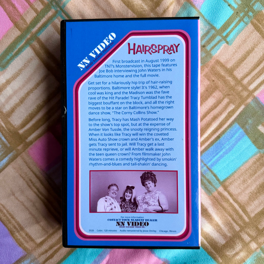 Monstervision Hairspray VHS--PINK