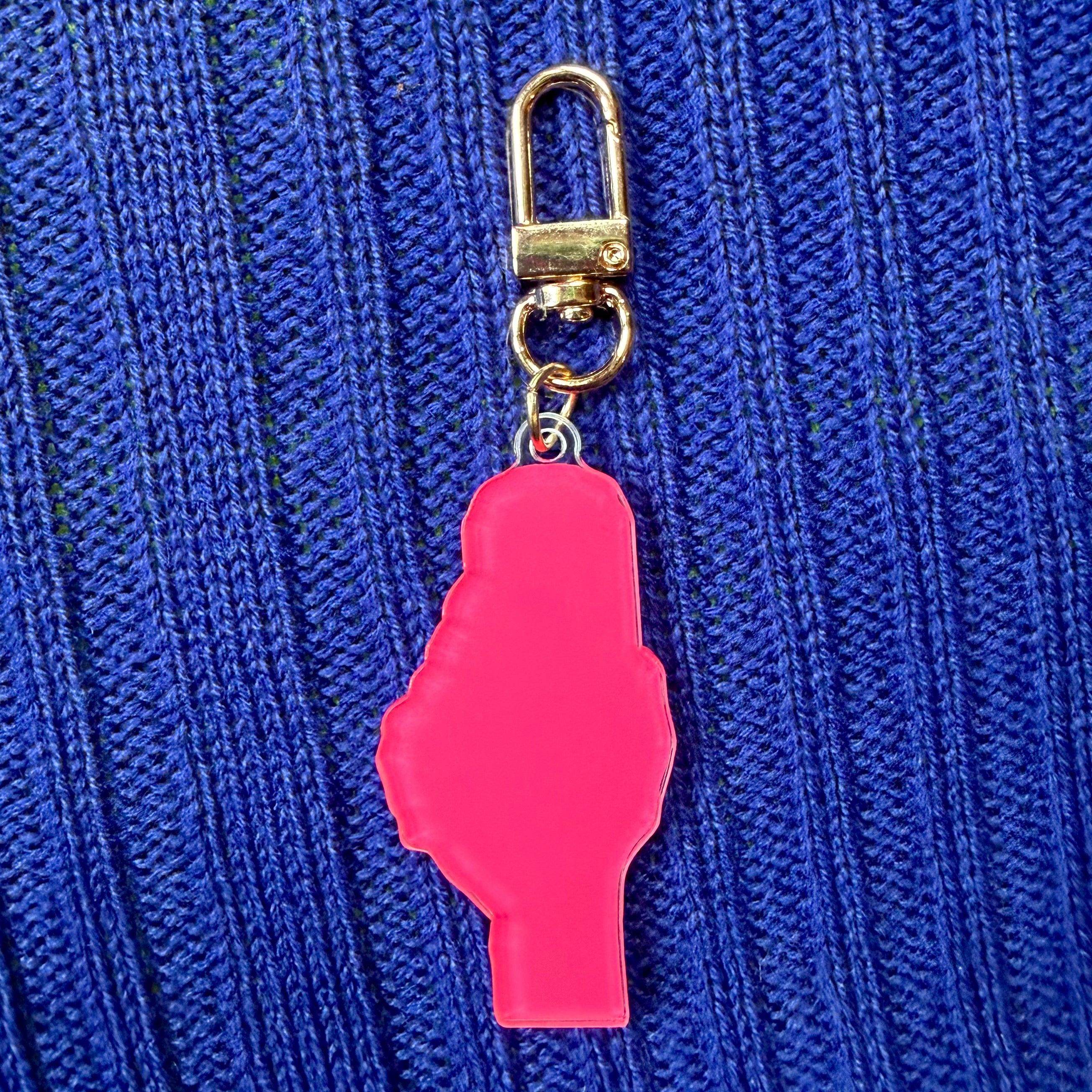 PBR Monster Beer Acrylic Keychain
