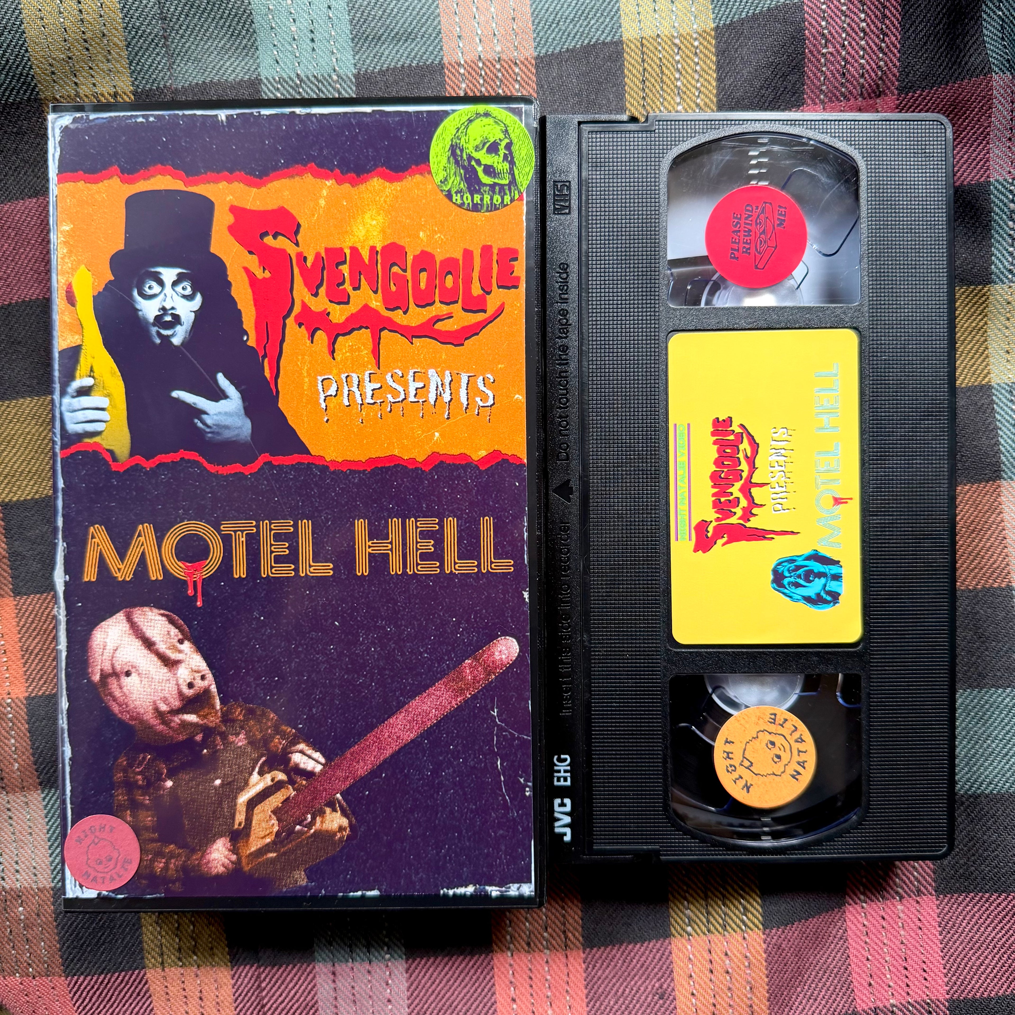 My Hometown Horror Host Presents Motel Hell VHS