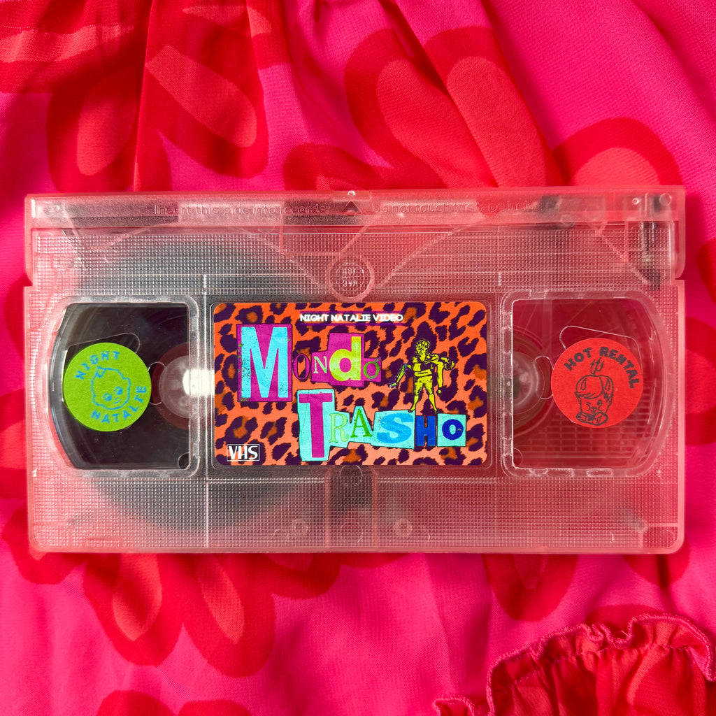 Mondo Trasho VHS--TRANSPARENT LIGHT PINK