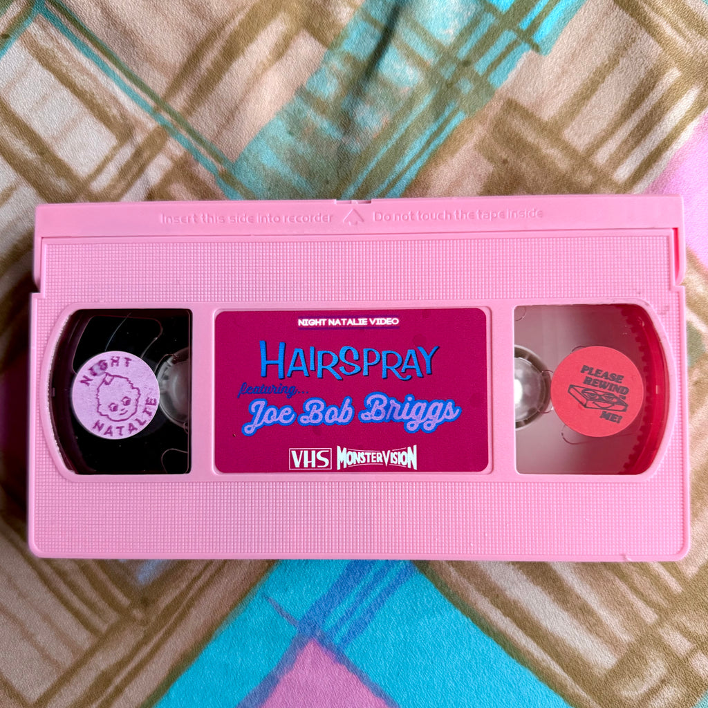 Monstervision Hairspray VHS--PINK