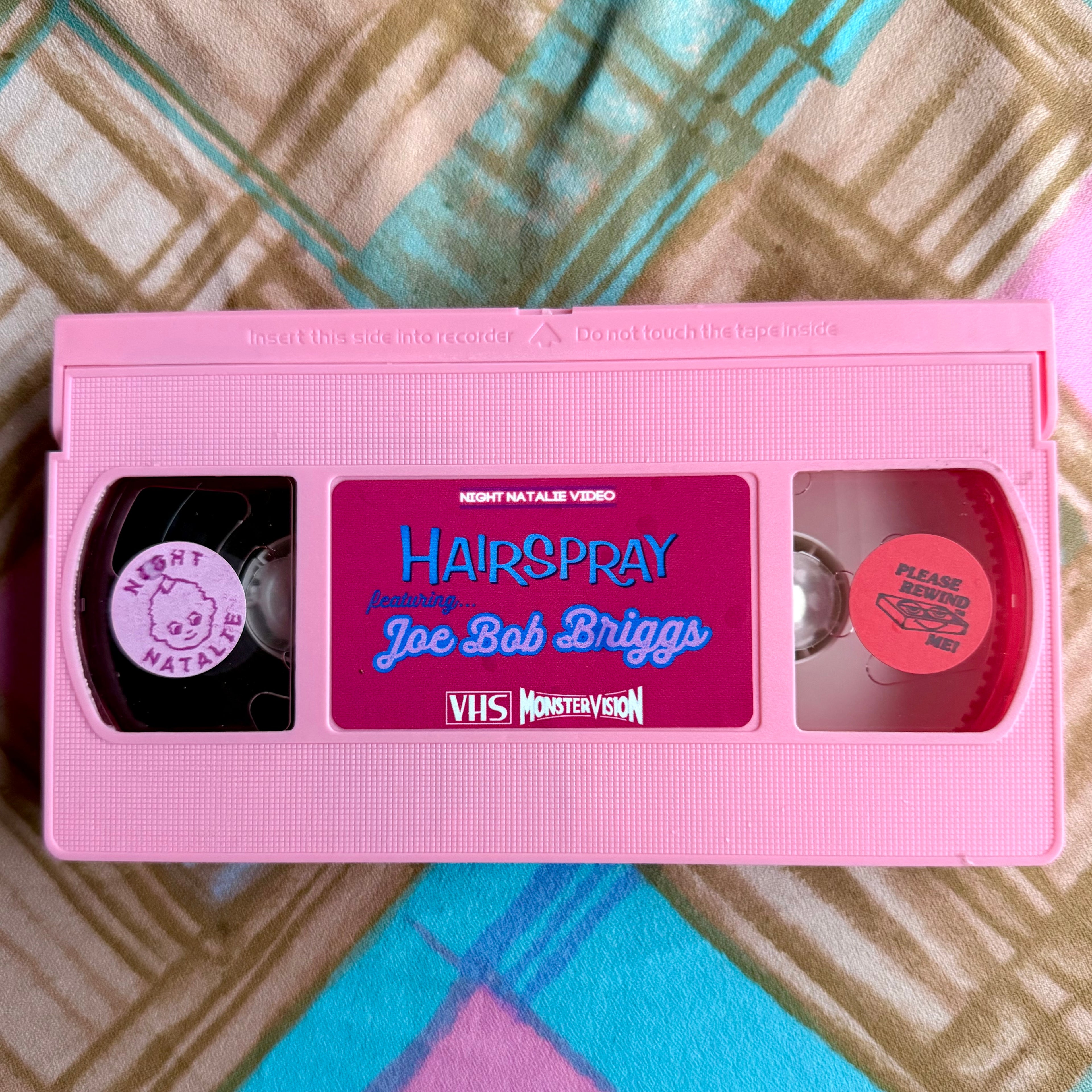 Monstervision Hairspray VHS--PINK