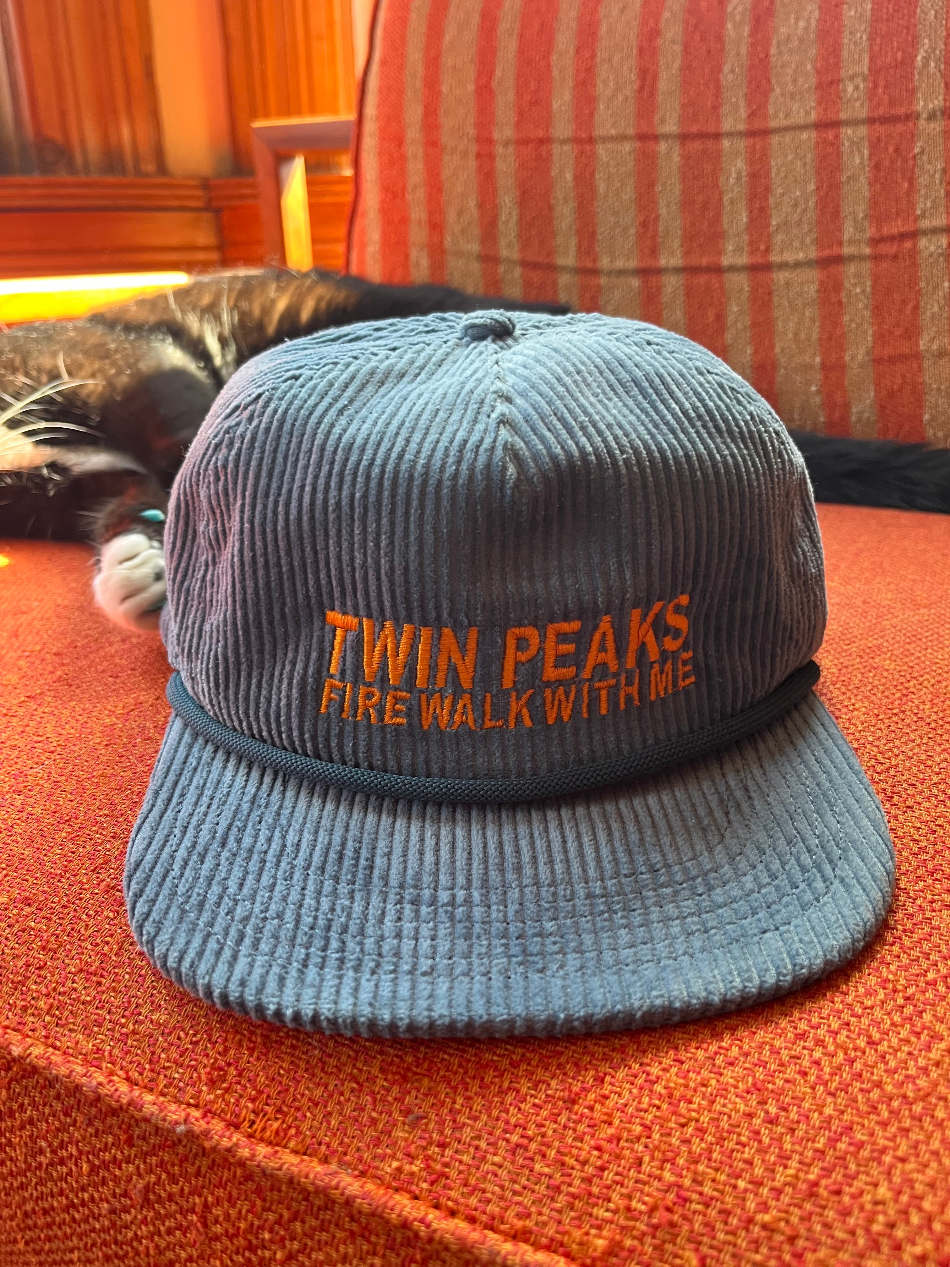 Fire Walk With Me Corduroy Hat
