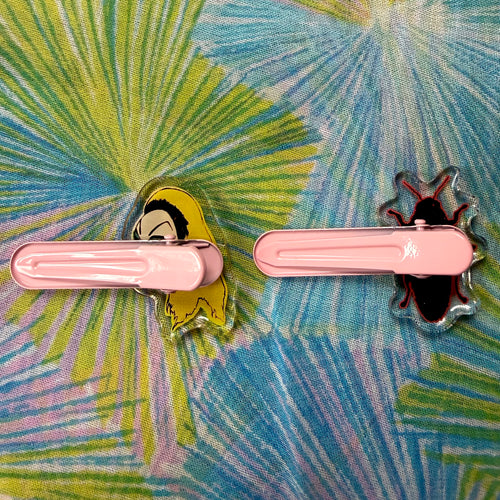 Divine & Roach Hair Clips
