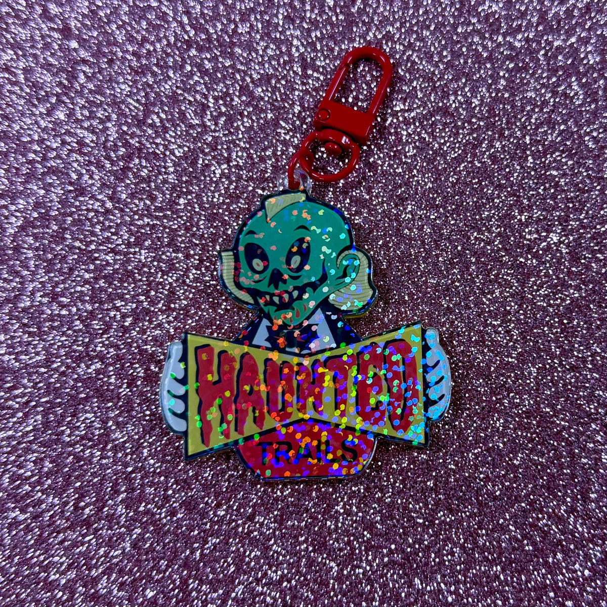Haunted Trails Acrylic Keychain