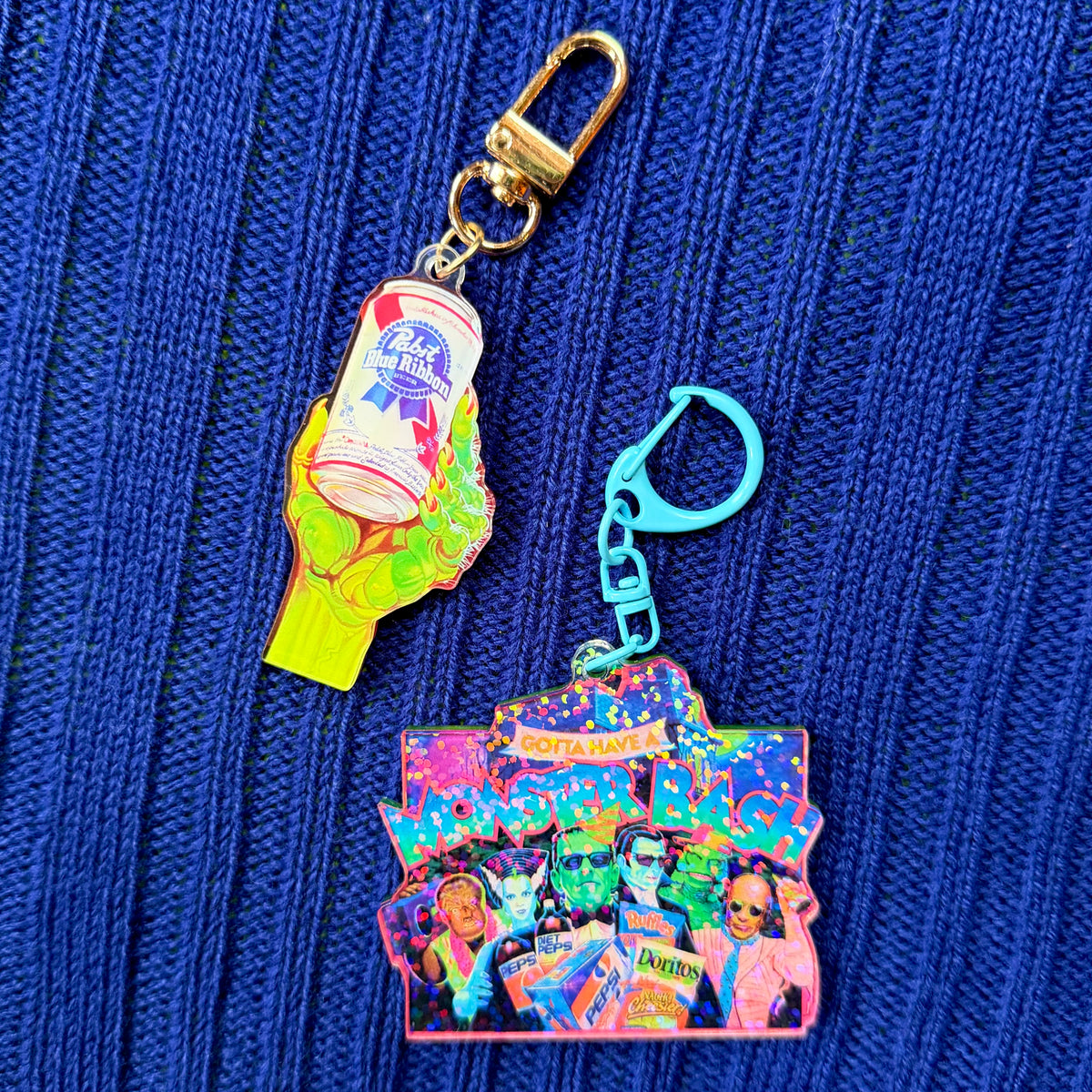 Monster Bash Acrylic Keychain