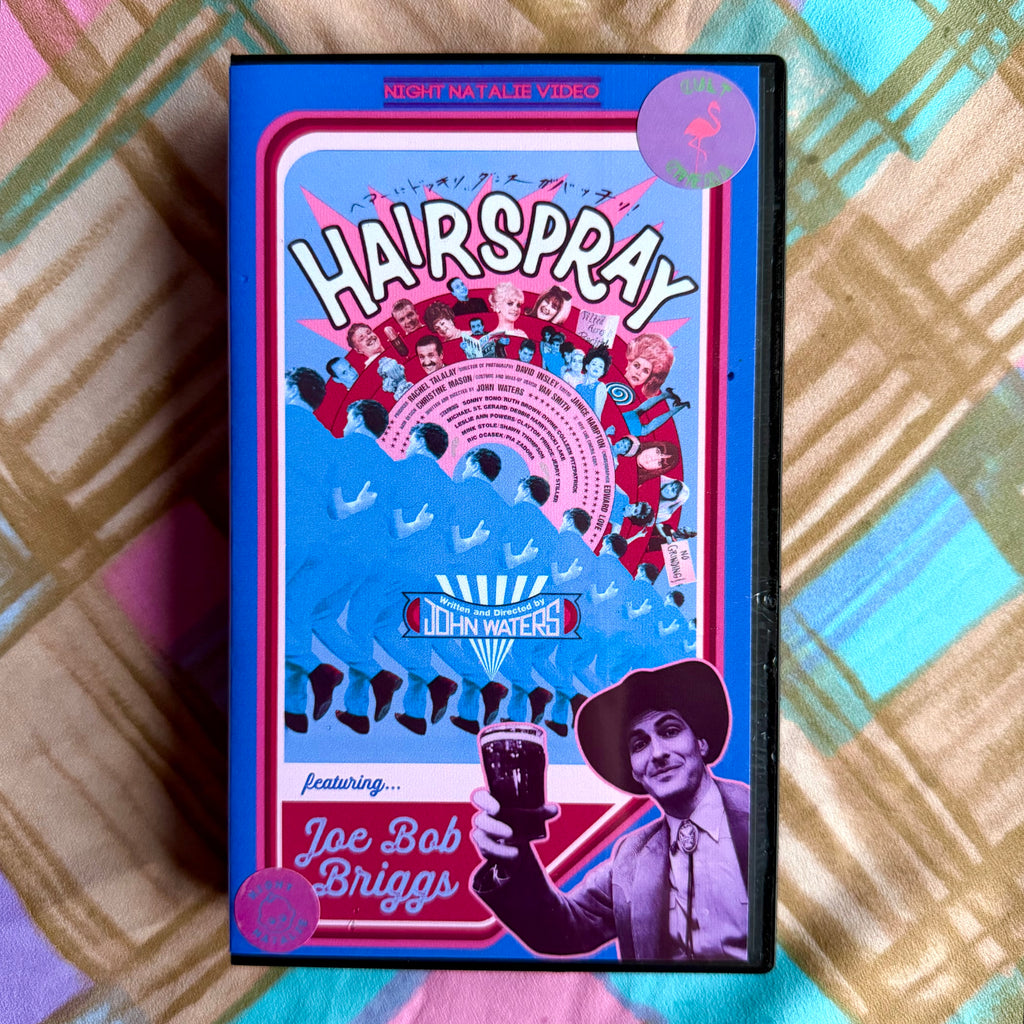 Monstervision Hairspray VHS--PINK
