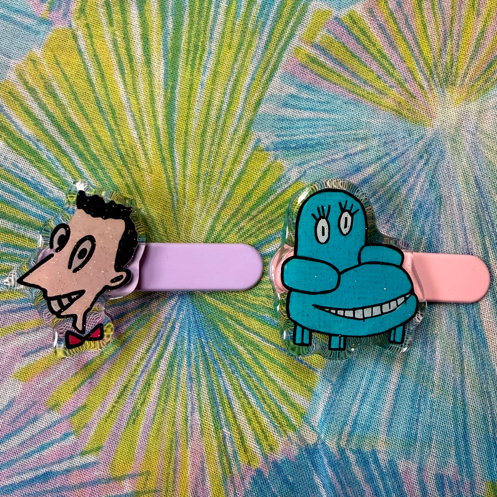 Pee-wee & Chairry Hair Clips