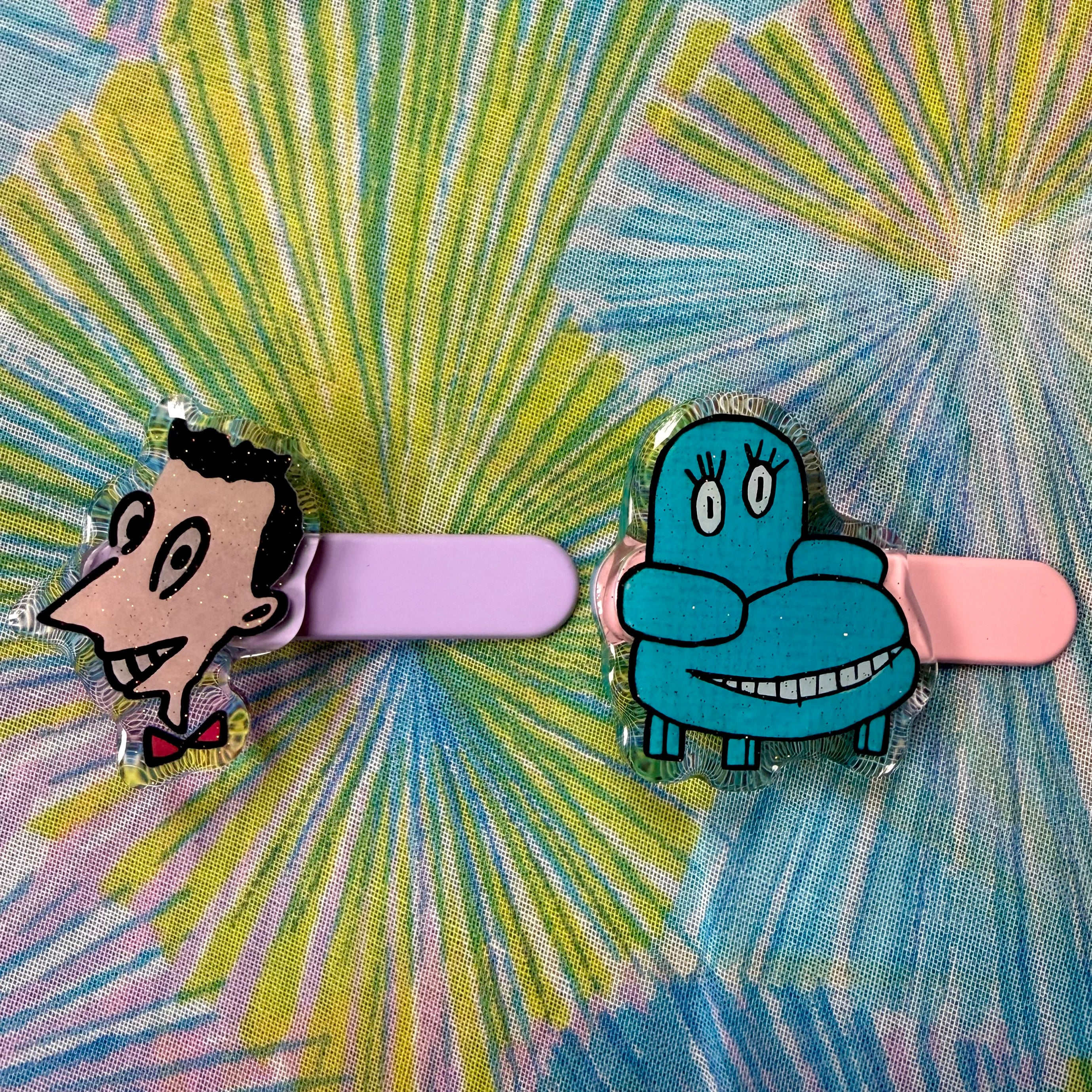 Pee-wee & Chairry Hair Clips