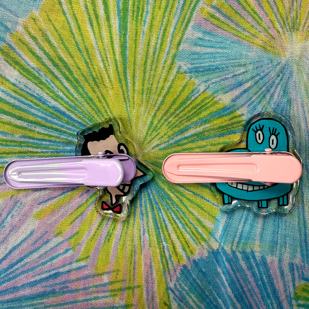Pee-wee & Chairry Hair Clips