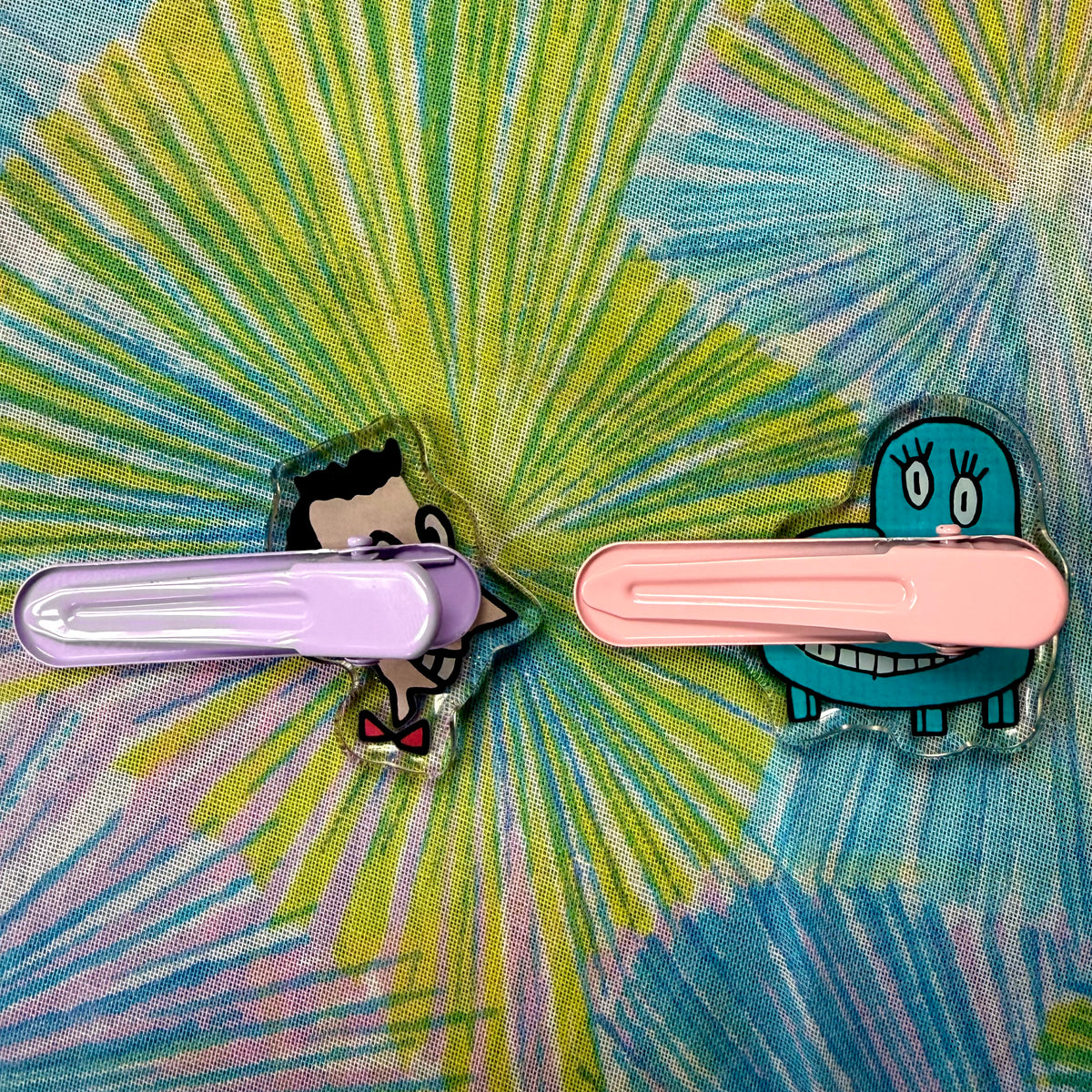 Pee-wee & Chairry Hair Clips