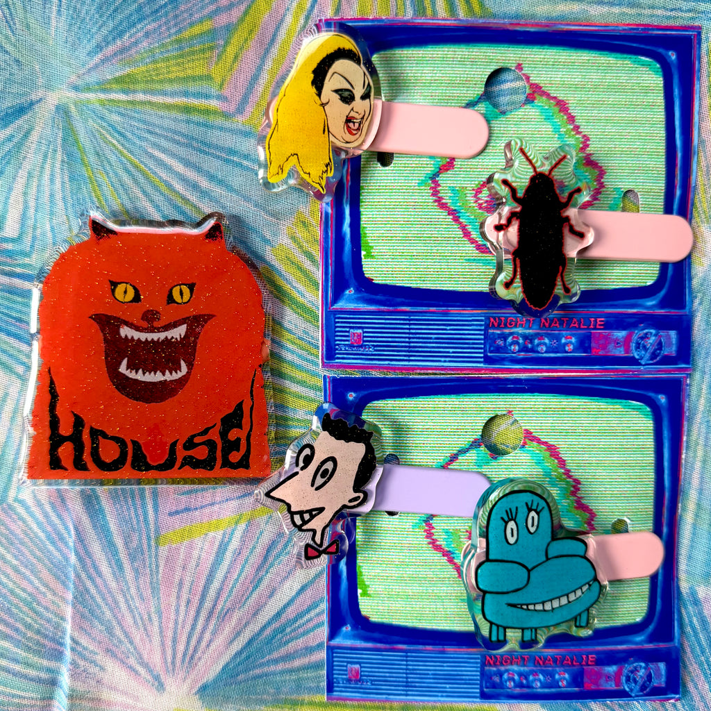 Divine & Roach Hair Clips