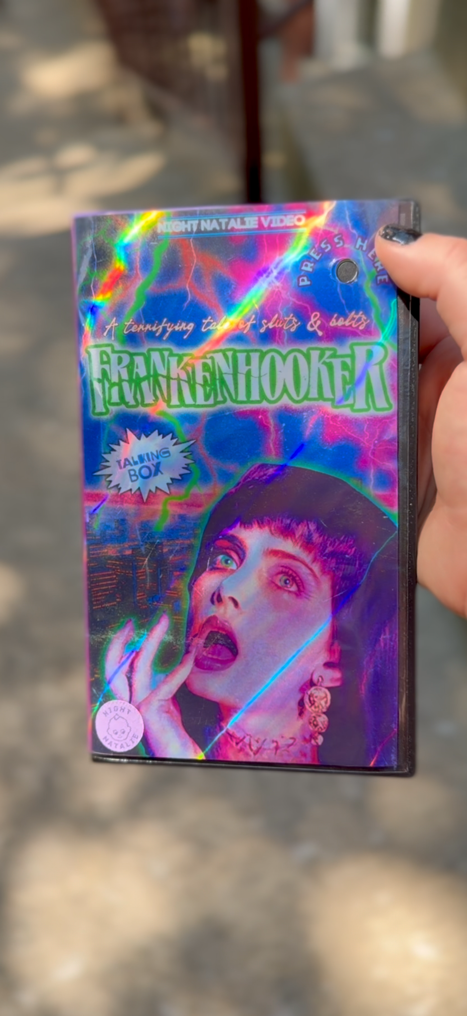 Frankenhooker REGULAR VHS--black