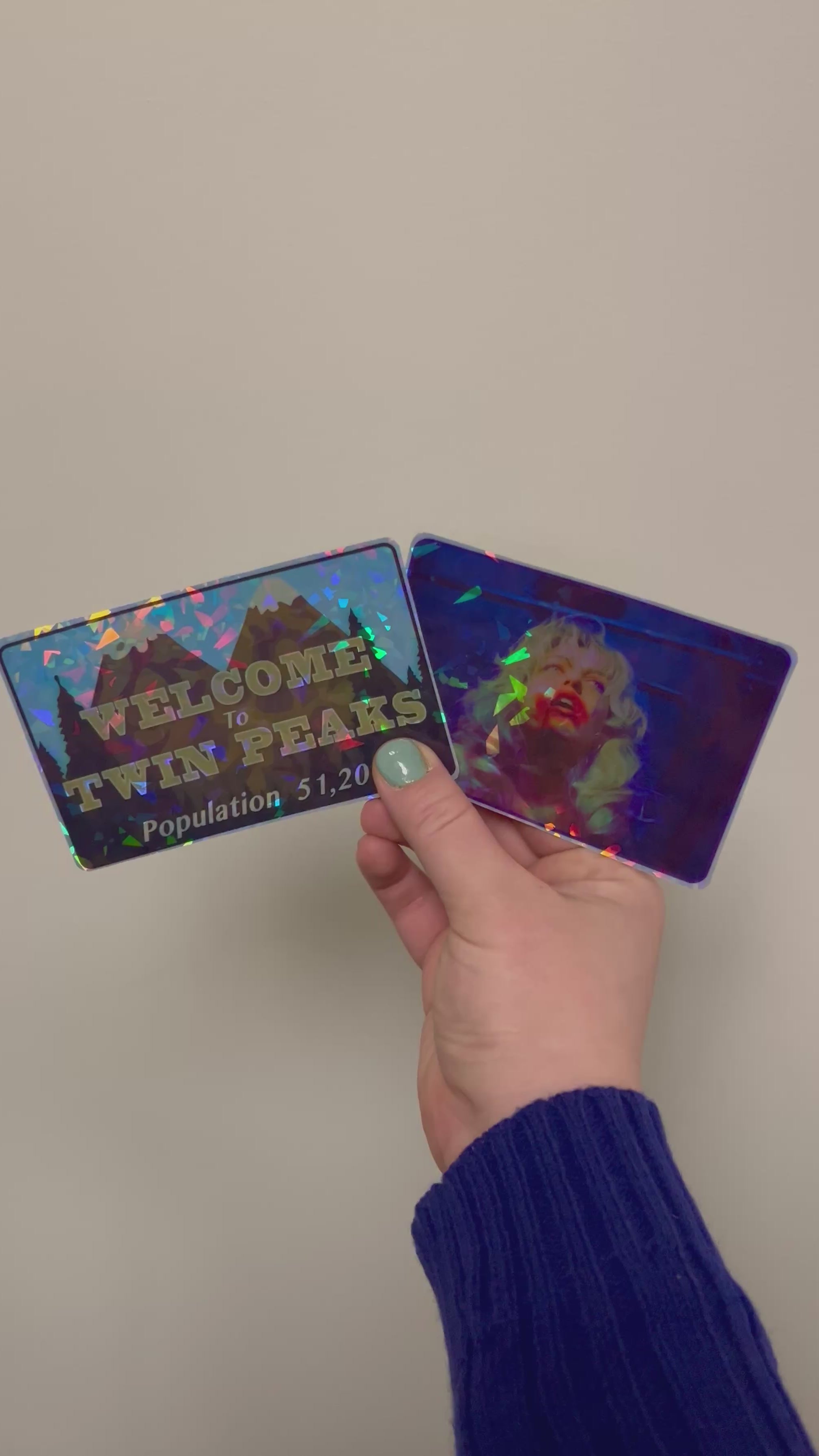 Twin Peaks Prism Stickers